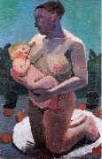 Paula Modersohn-Becker Nursing Mother oil painting artist